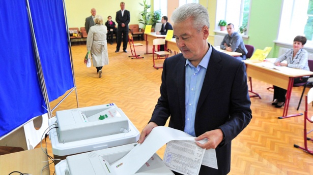 Мэр Москвы проголосовал на выборах депутатов Госдумы