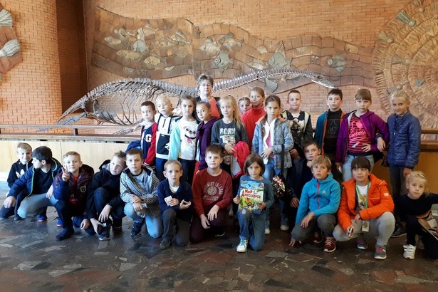 Ученики школы 719 посетили Палеонтологический музей