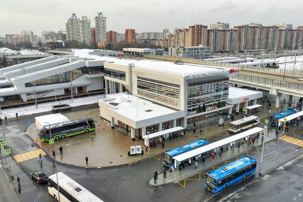 Собянин рассказал о завершении формирования городского вокзала «Зеленоград-Крюково» МЦД-3