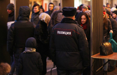 На новогодние праздники власти Москвы усилили меры безопасности