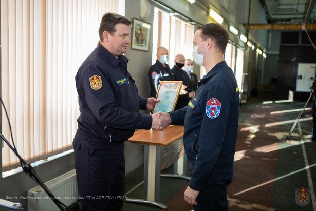 Пожарно-спасательный отряд из Зеленограда  один из лучших в пожарно-спасательном центре г. Москвы