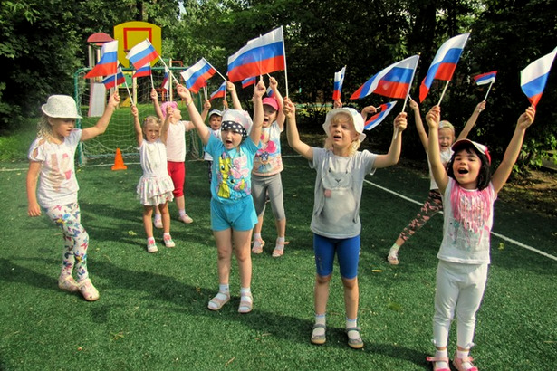 Детсадовцам Старого Крюково рассказали о государственной символике России
