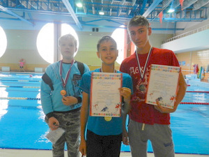 Команда Старого Крюково заняла второе место в окружных соревнованиях по плаванию