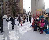 В Старом Крюково прошёл праздник двора «Весёлый снеговик»