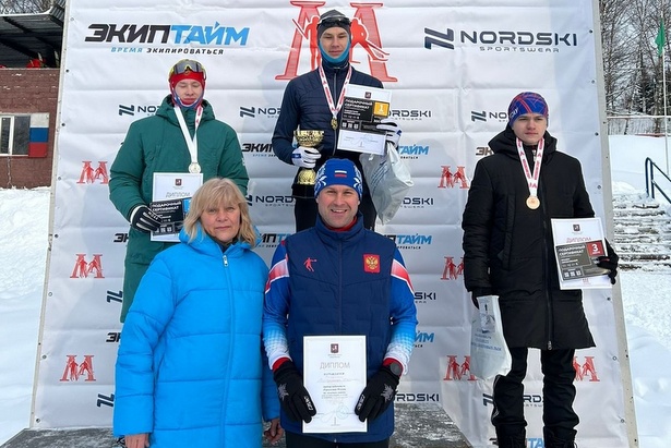 Зеленоградские лыжники привезли три медали с Первенства Москвы