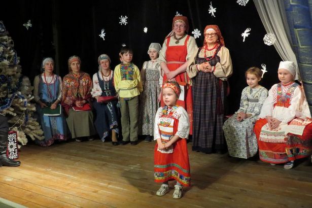 В дни Рождественских праздников в Старом Крюково состоялся фольклорный концерт