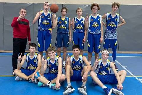 Команда юных баскетболистов школы 853 стала лучшей в Зеленограде