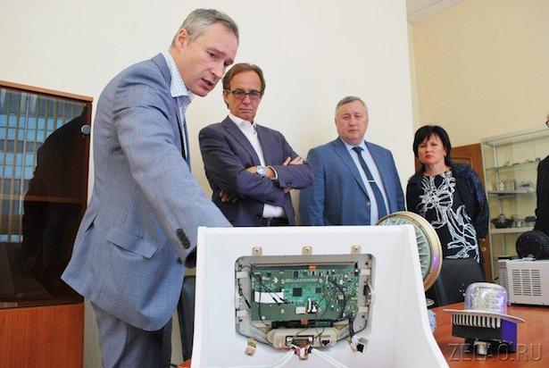 Префект Зеленоградского округа посетил «НИИ Микроприборов»