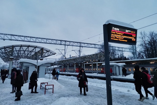 В феврале Крюково стала одной из самых востребованных станций МТППК