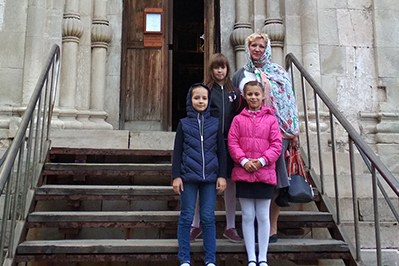 Школьницы из Старого Крюково победили в городском конкурсе "Путешествие в Древнюю Русь"