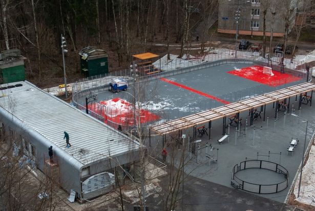 Зеленоградские катки с искусственной наморозкой льда готовят к открытию