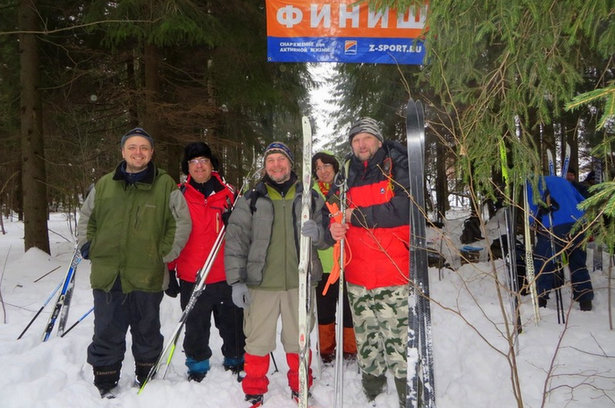 Зеленоградские лыжники приняли участие в соревнованиях по туристическому ориентированию