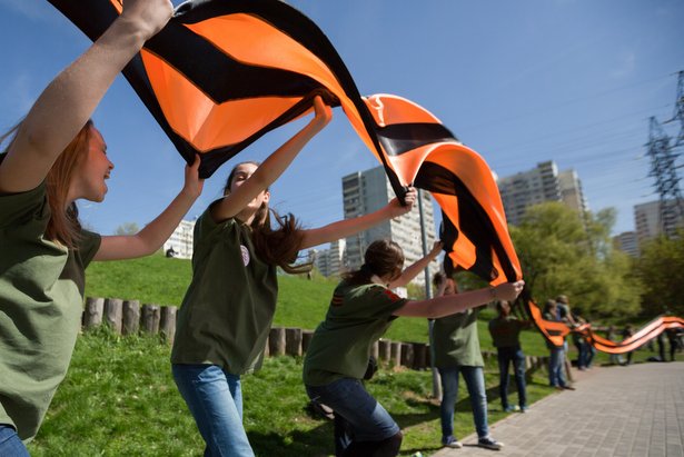 В Москве пройдут рейды, призванные пресечь неэтичное использование георгиевских лент