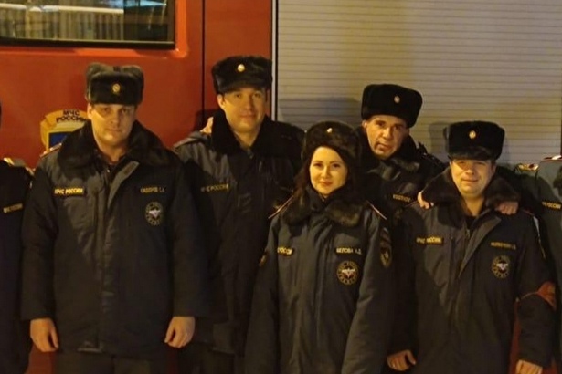 Лучший радиотелефонист пожарно-спасательной части Зеленограда Анна Белова