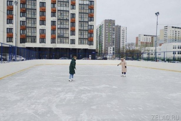 На ледовой площадке в Старом Крюково состоится торжественное открытие зимнего сезона