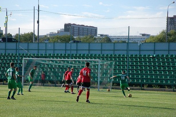 ФК «Зеленоград» сыграл с командой «Локомотив-М»