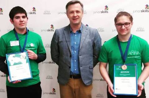 Зеленоградские школьники стали призерами чемпионата JuniorSkills Москва