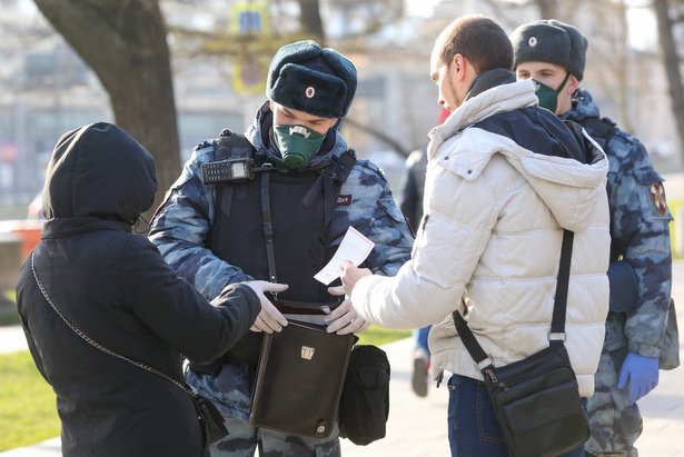 В Москве за нарушение карантина оштрафовано уже 30 человек