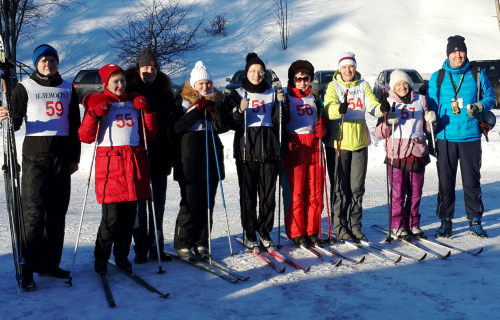 Команда из Старого Крюково заняла 3 место в лыжной гонке