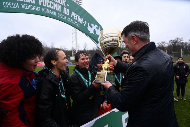 Чемпионом России по регби-7 среди женщин впервые стала столичная команда