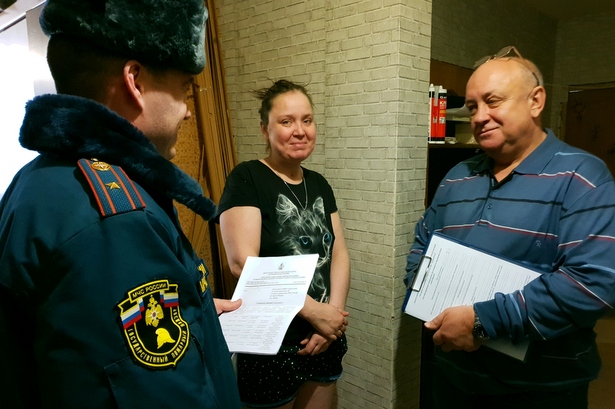 Акция «Не поджигай свой дом» прошла в Зеленограде