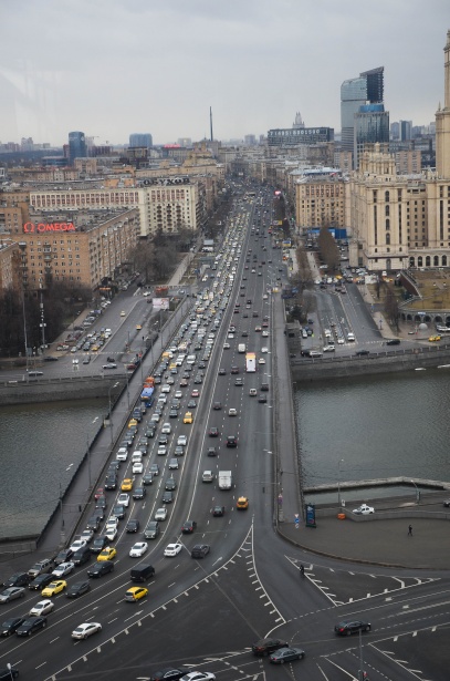 По данным мирового рейтинга TomTom "пробки" в Москве уменьшились