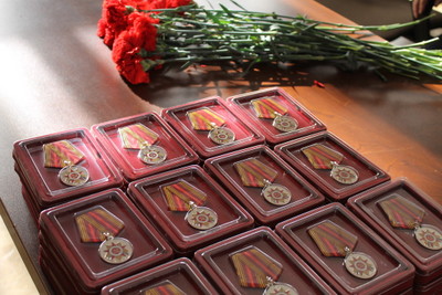Ветеранов района Старое Крюково наградили юбилейными медалями