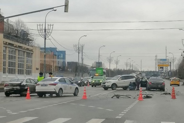 На прошлой неделе в Зеленограде произошло четыре ДТП с пострадавшими