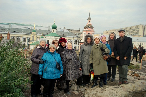 Зеленоградские соседи прогулялись пешком по центру Москвы