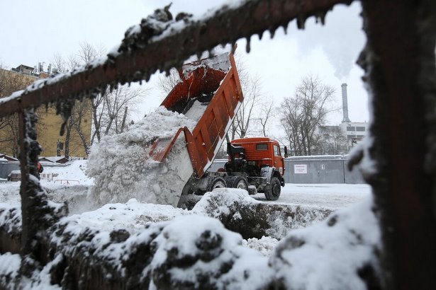 Зеленоградский снегосплавный пункт готов к приему собранного с территорий снега