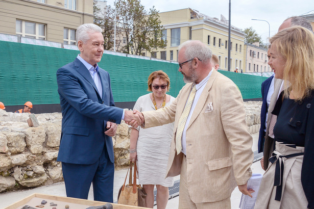 Собянин: археологический парк на Хохловской площади будет открыт через несколько недель