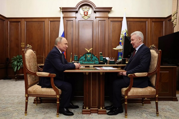 Собянин доложил Путину о реализации в Москве проектов мирового уровня