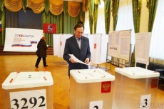 Префект А.Смирнов принял участие в выборах Президента РФ
