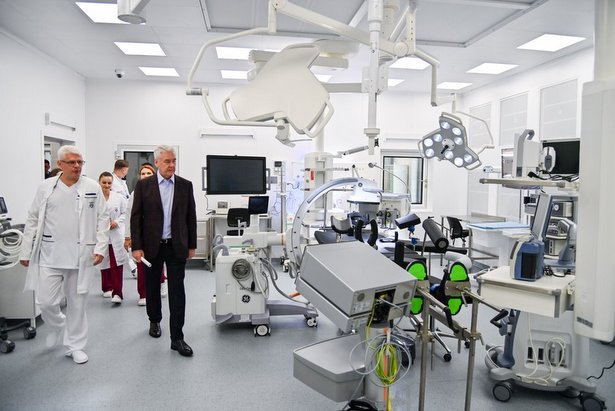 Собянин объявил о завершении строительства нового комплекса инфекционной больницы №1