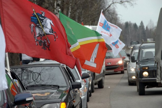 Транзитом через Зеленоград, в рамках противораковой акции, проедет колонна автомобилей