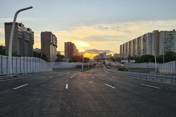 Собянин: Строительство Московского скоростного диаметра завершено