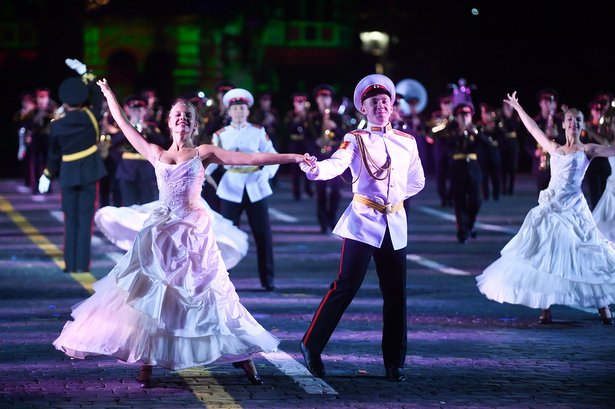 Собянин открыл фестиваль военных оркестров «Спасская башня»