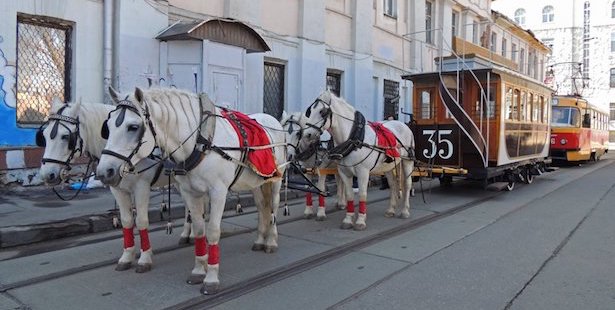Ежегодный парад трамваев состоится в Москве 15 апреля