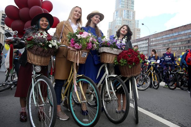 «Город приглашает принять участие в «Московском велопараде»