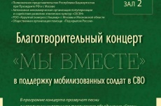 В Москве пройдет благотворительный концерт «Мы вместе» в поддержку участников спецоперации