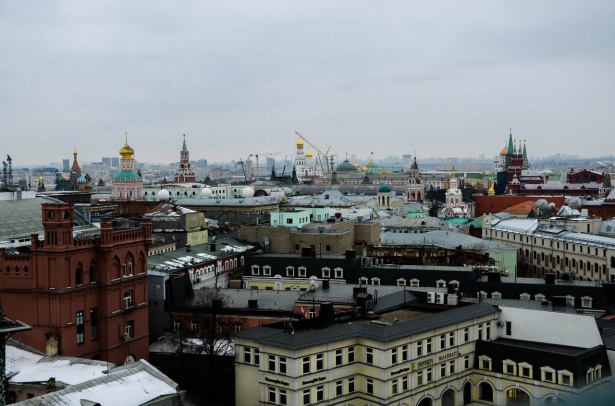 Благоустройство центральных улиц Москвы идет по европейским стандартам