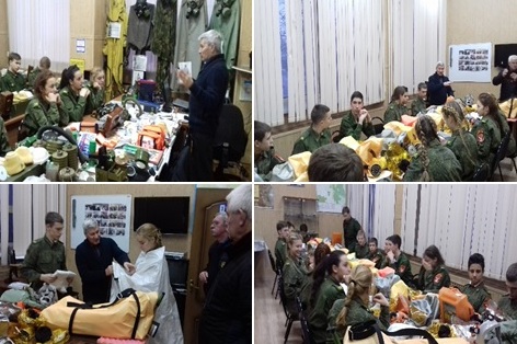 Зеленоградские кадеты посетили с экскурсией  УМЦ Департамента ГОЧСиПБ