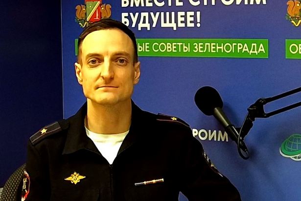 Гость студии Плохов А. А., командир ОР ДПС ГИБДД УВД по ЗелАО