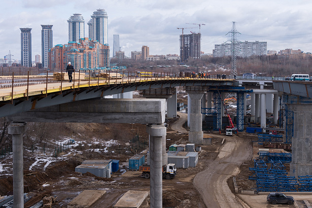 Дорожное строительство на шоссе Энтузиастов близится к завершению – Собянин