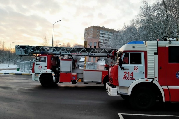 Первые два дня нового года для зеленоградских пожарных и спасателей выдались спокойными