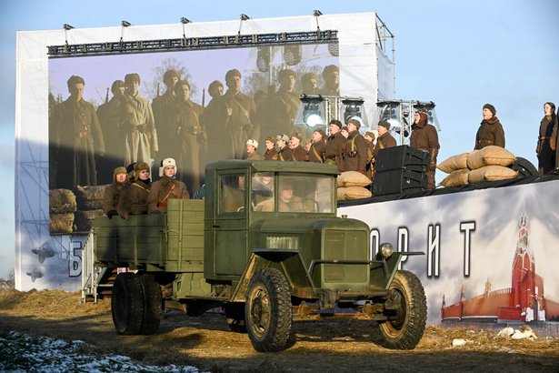 В Москве провели историческую реконструкцию в честь годовщины начала контрнаступления советских войск в 1941 году