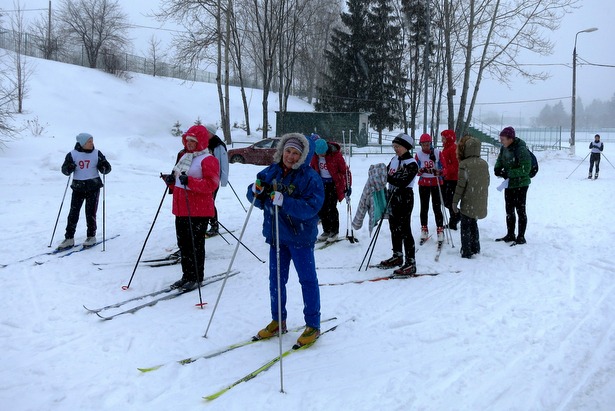 Команда района Старое Крюково приняла участие в лыжных гонках