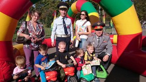 На праздник полиции в Лужниках приехали представители района Старое Крюково