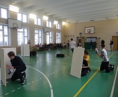 Девятиклассники района Старое Крюково приняли участие в спортивном мероприятии «Армейские старты»