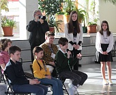 Юные журналисты Зеленоградского дворца творчества встретились со звёздным стилистом